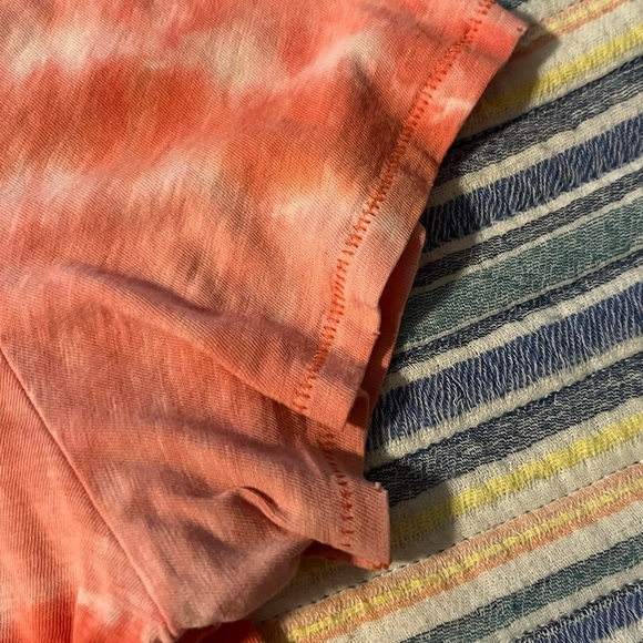 Aerie Pink Tie Front Short Sleeve T-Shirt - Picture 11 of 13